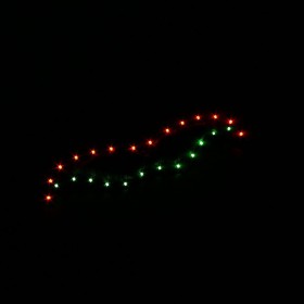 Led light beard led light moustache